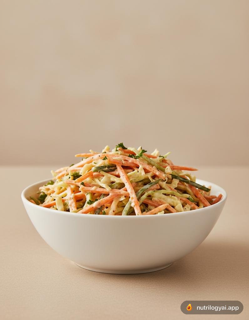 Insalata di cavolo e carote (Coleslaw)