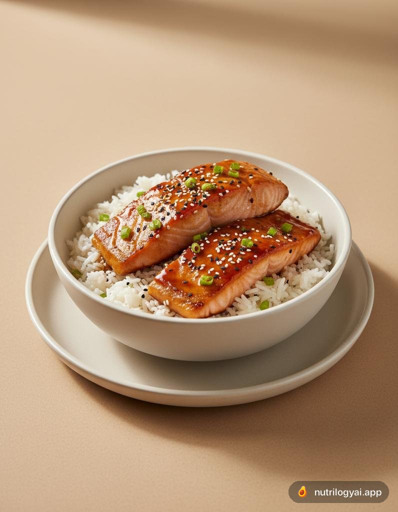 Salmón Teriyaki