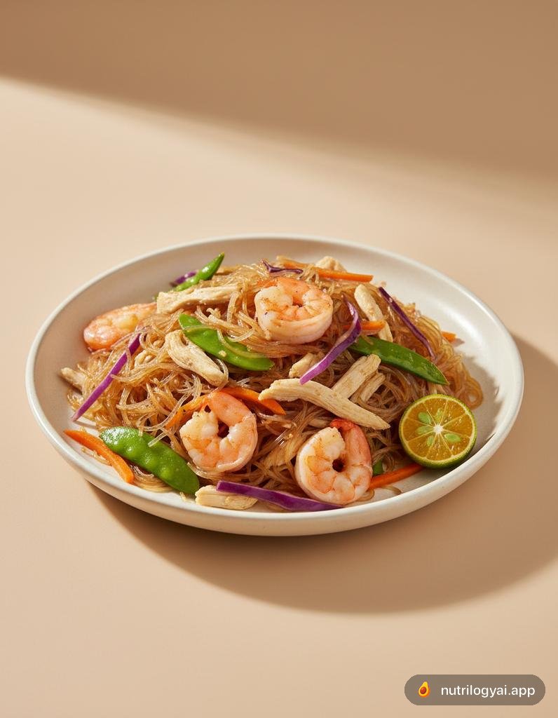 Pancit Sotanghon (Makaron Szklany Smażony)