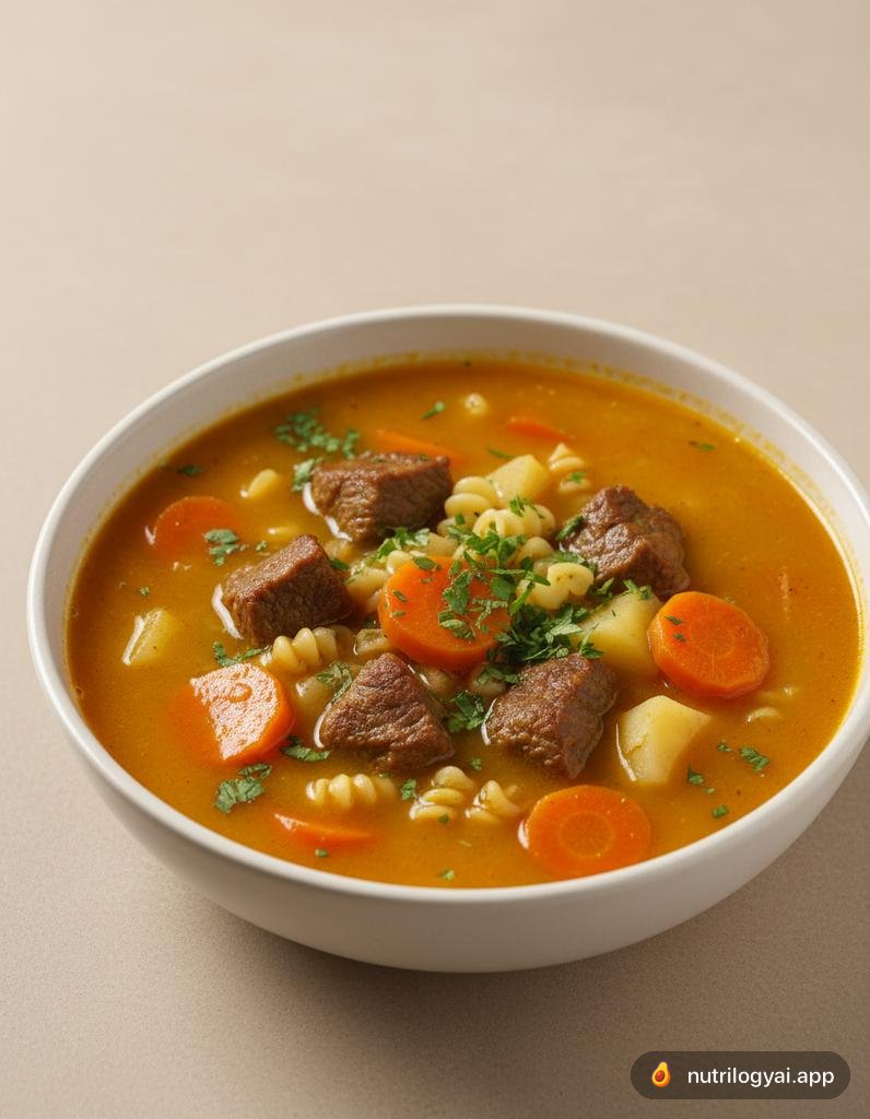 Soup Joumou (Haitianische Kürbissuppe)