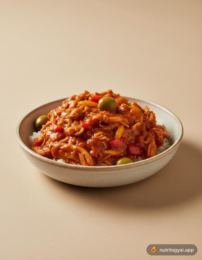 Pollo Mechado (Duszony Kurczak Szarpany)