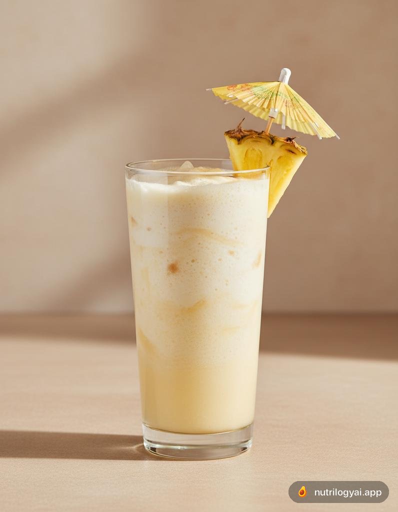 Smoothie ananasowo-kokosowe