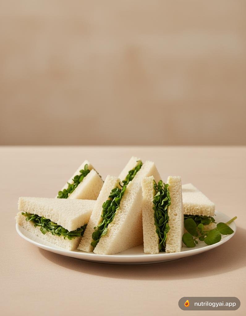 豆瓣菜三明治