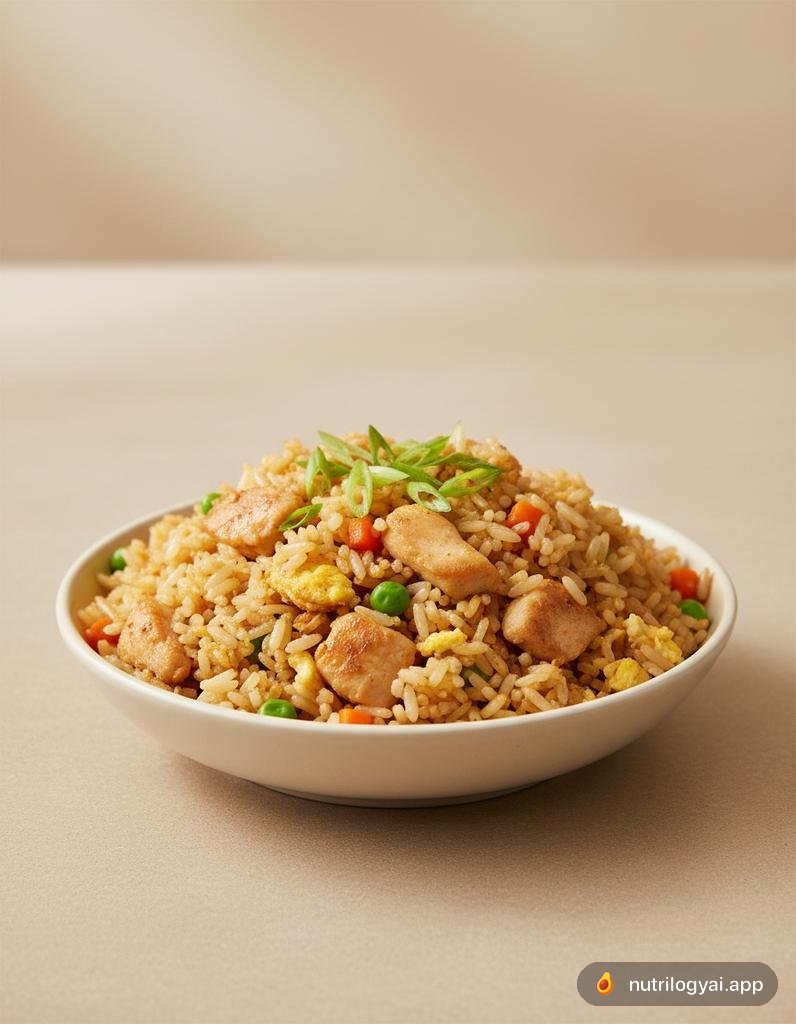 Arroz Frito con Pollo