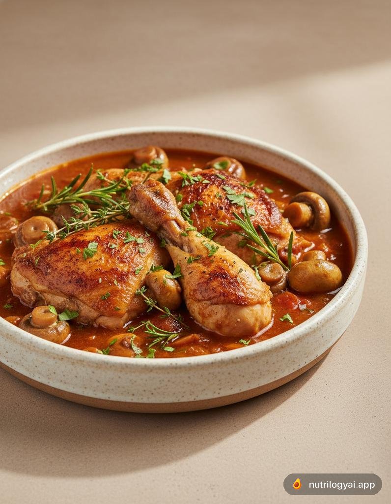 Hähnchen Chasseur
