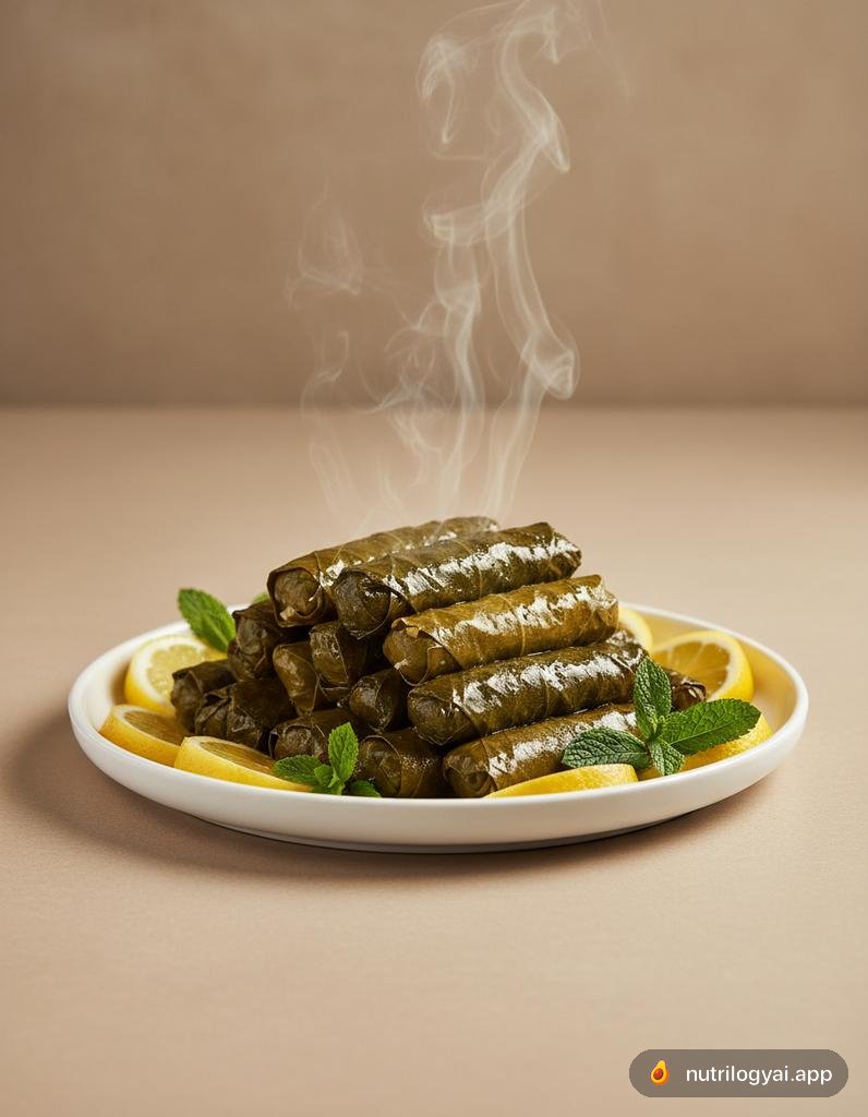 Dolmades (Feuilles de vigne farcies)