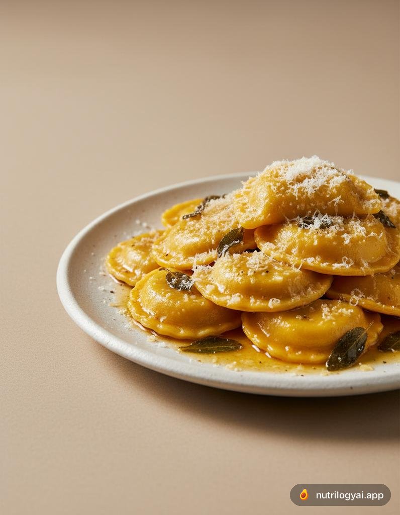 Kürbis-Ravioli