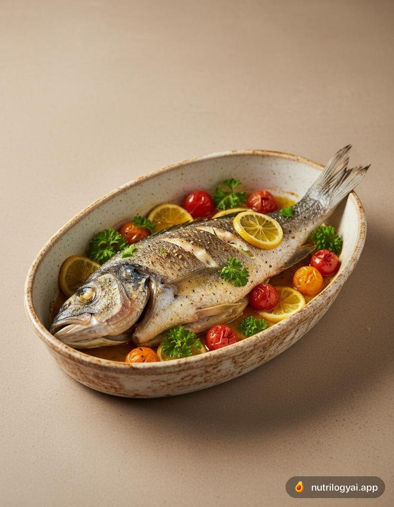 Branzino aus dem Ofen