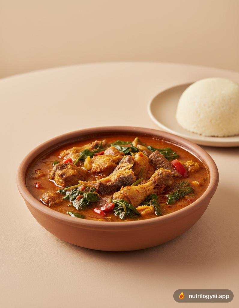 Efo Riro (Nigerianischer Gemüseeintopf)