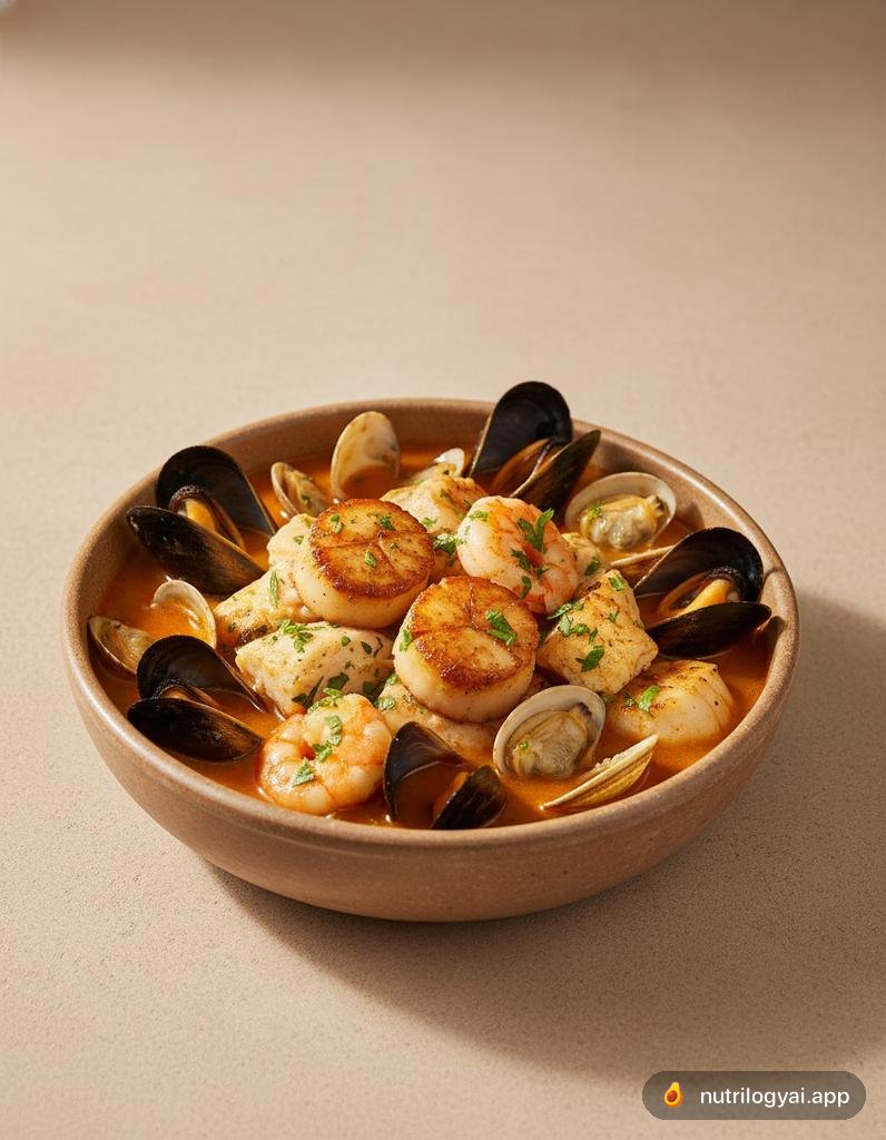 Meeresfrüchte-Eintopf (Cazuela de Mariscos)