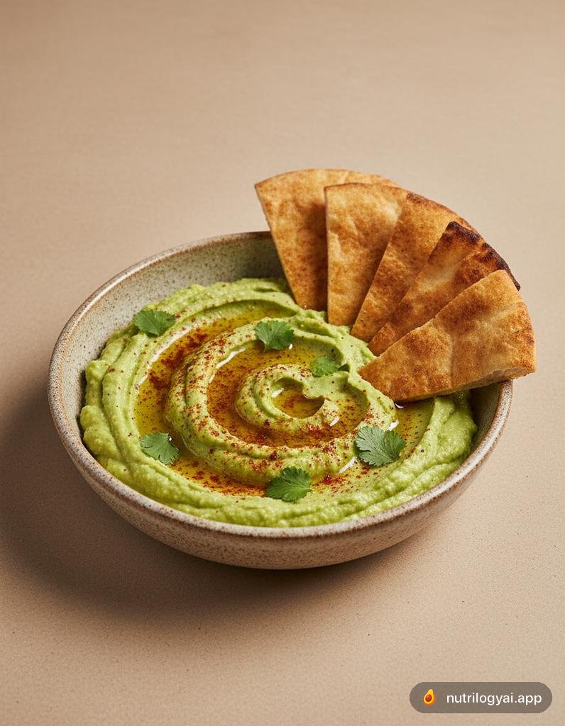 Hummus de edamame