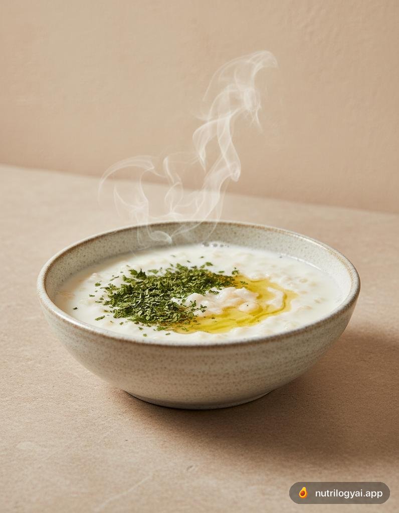 Yayla Suppe (Joghurt-Reis-Suppe)