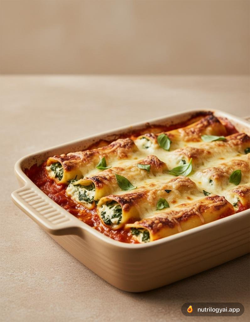 Spinat-Cannelloni
