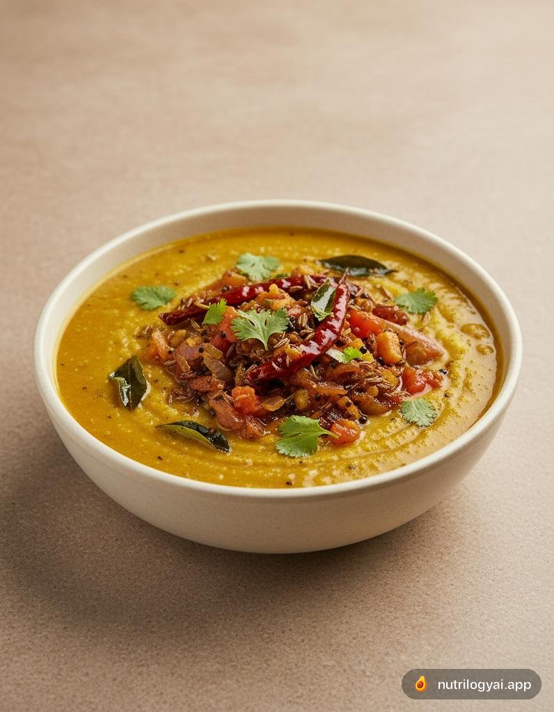 Urad Dal Tadka (Lenticchie Nere Speziate)
