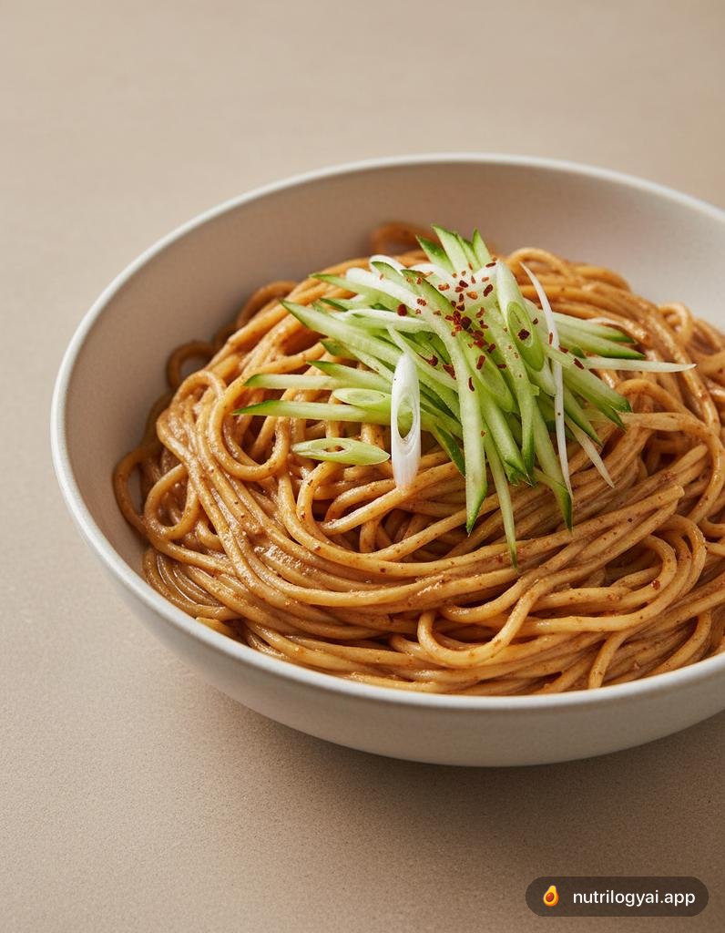 Majiang Mian (Makaron Sezamowy)