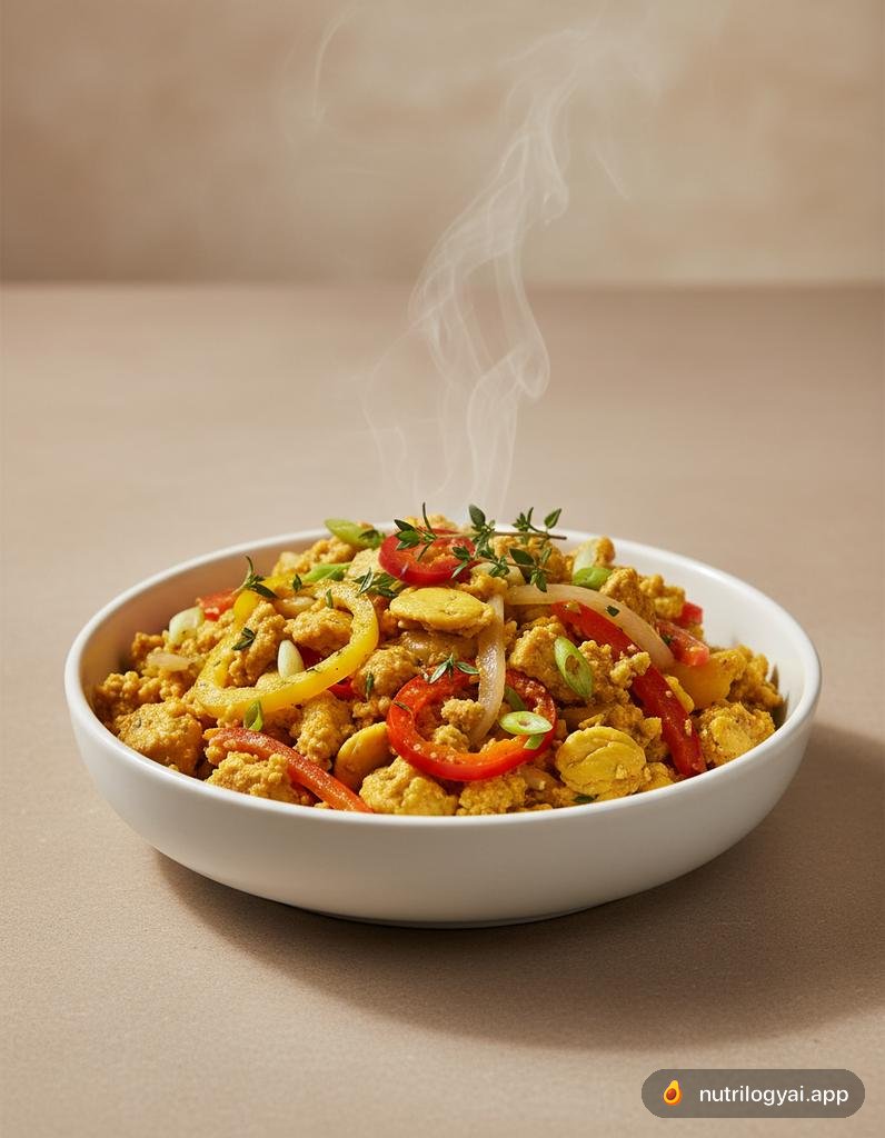 Ackee und Tofu