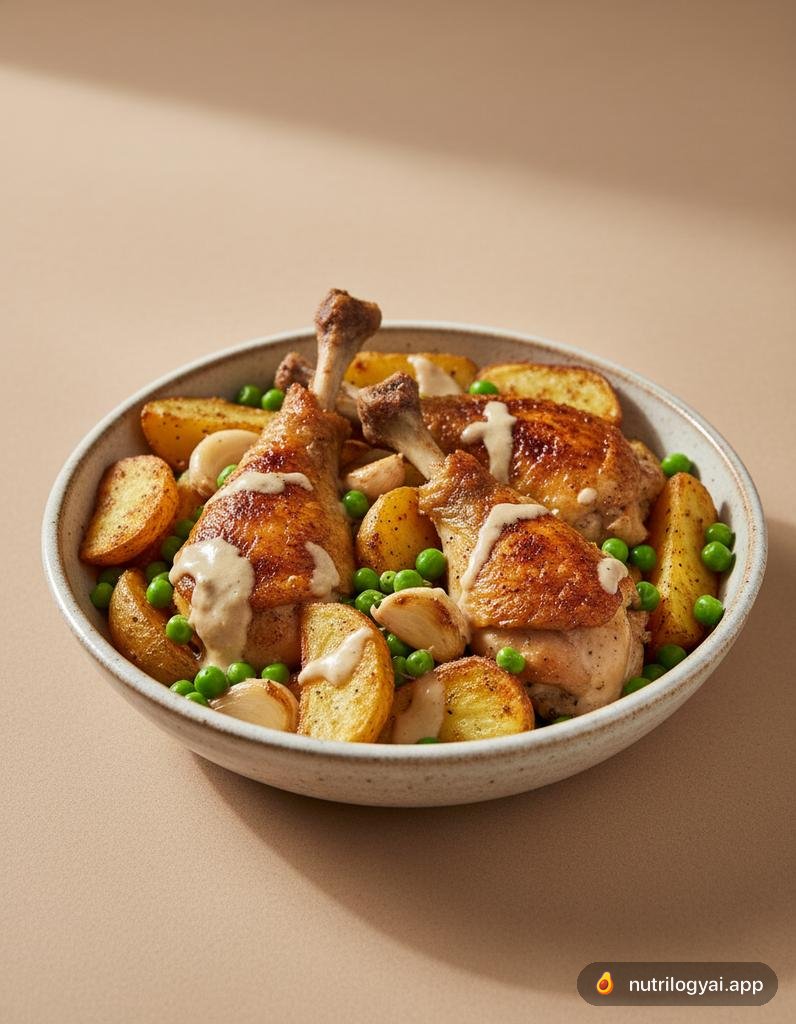 Hähnchen Vesuvio