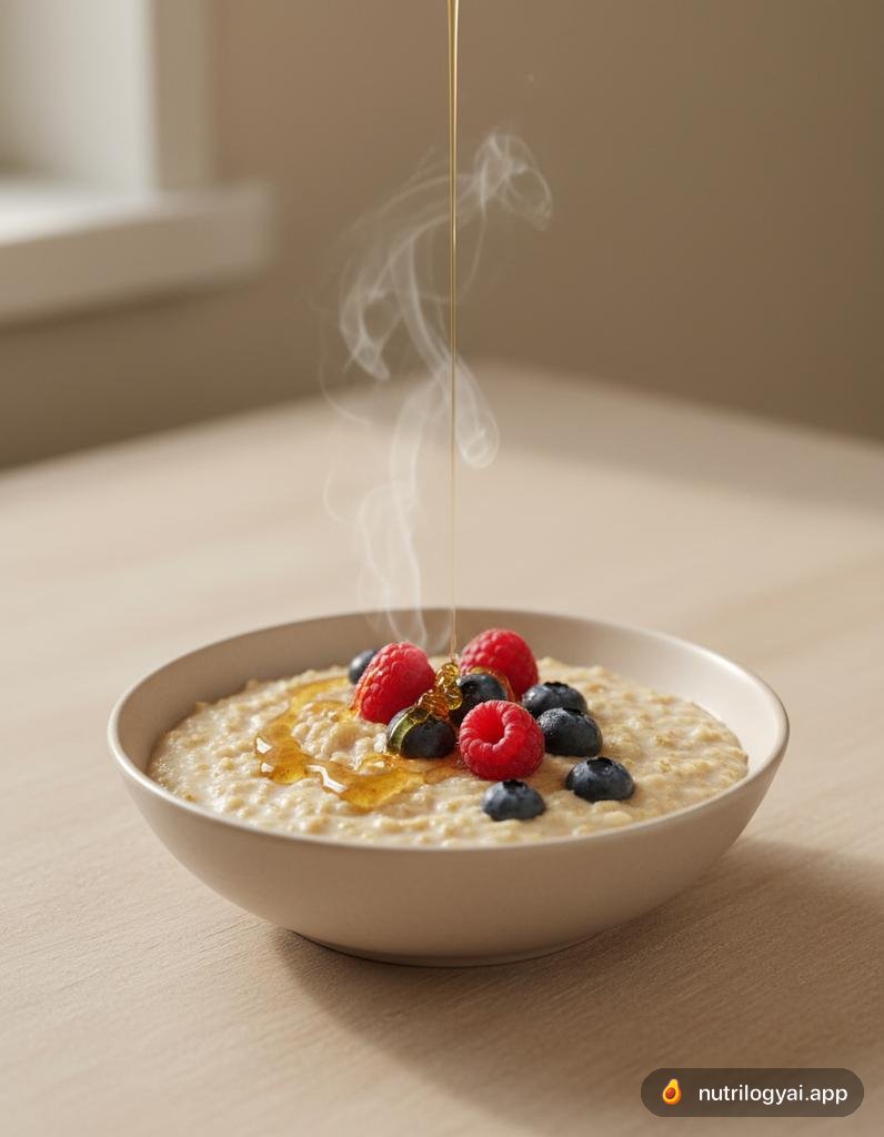Haferkleie-Porridge