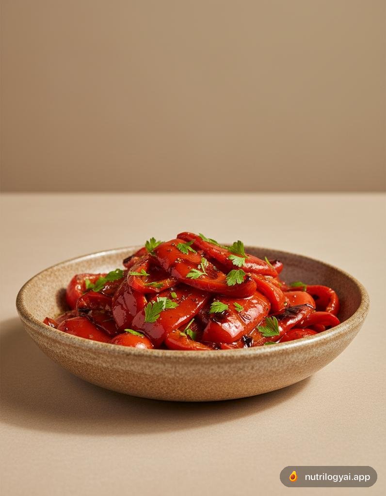Roasted Red Pepper Salad