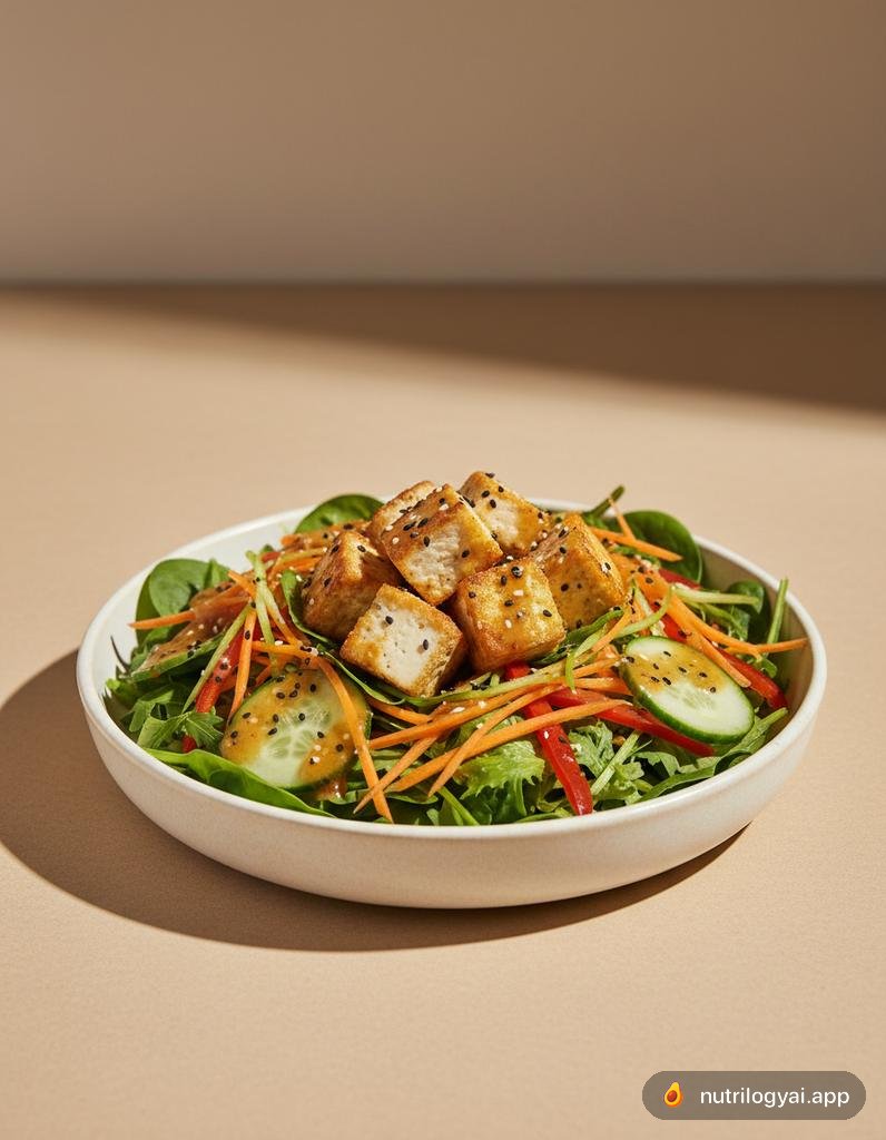 Tofu-Salat