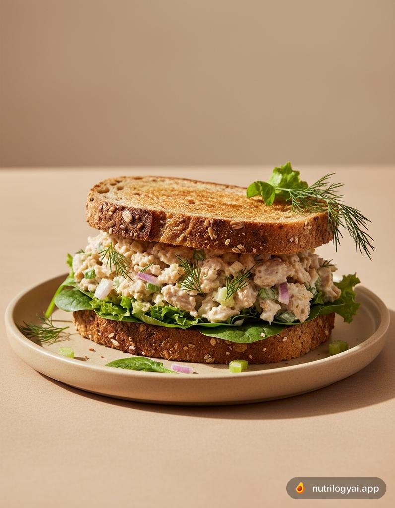 Panino con insalata di tempeh