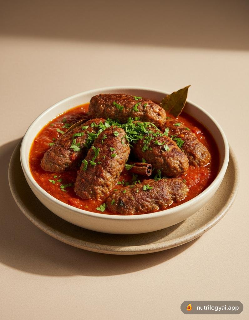Kofta bi Bandadora (Kofta mit Tomaten)