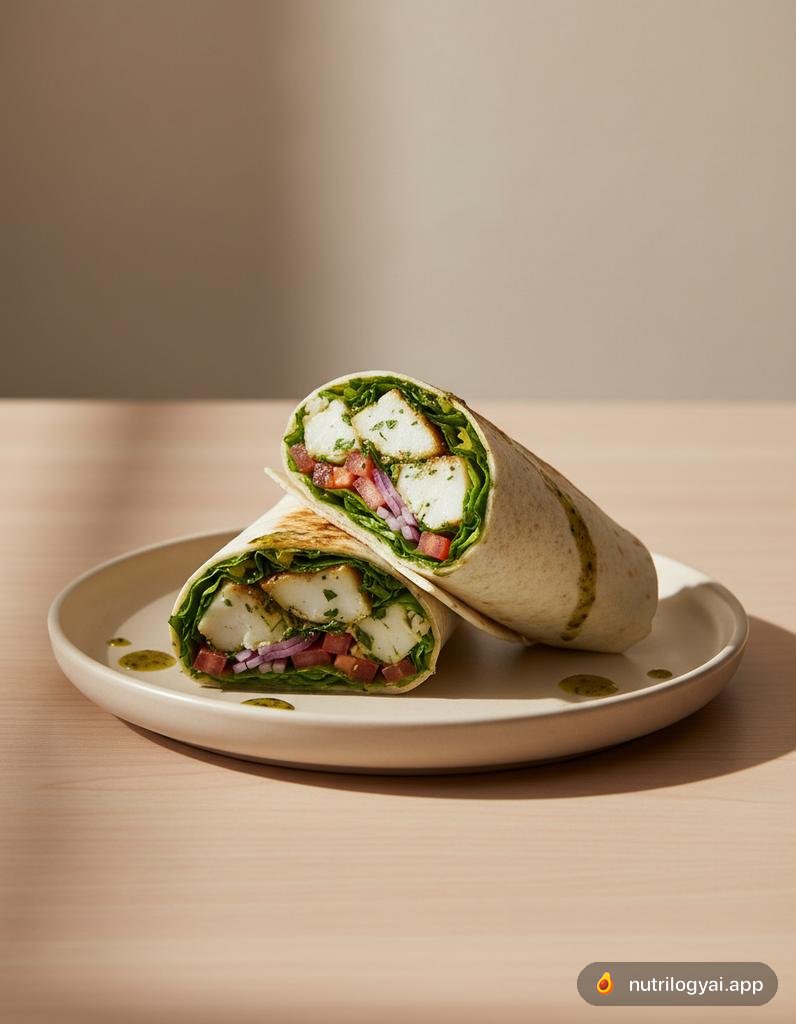 Chermoula Fisch-Wrap