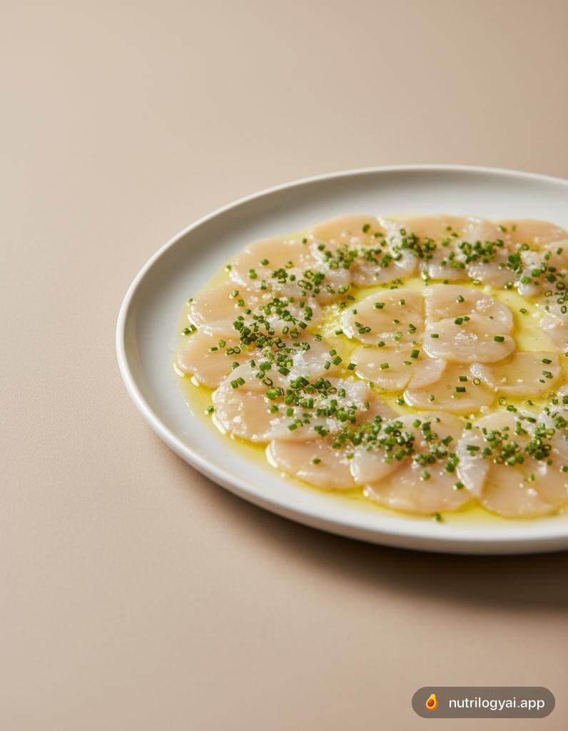 Crudo di capesante