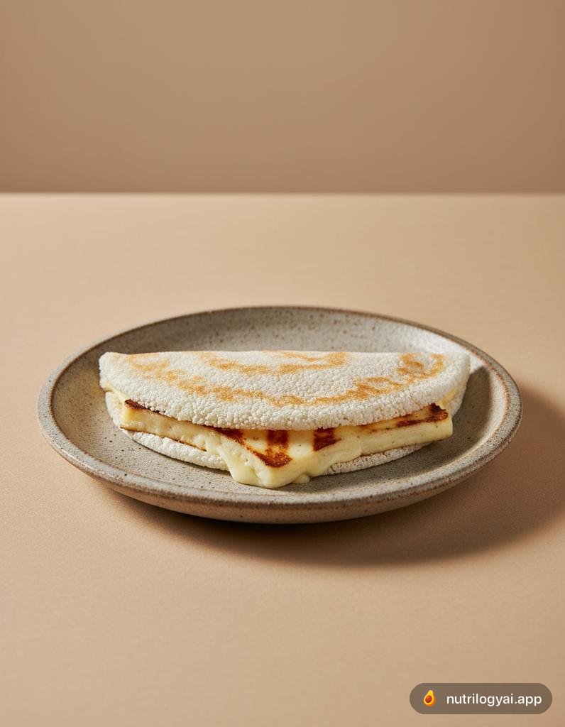 Tapioca con formaggio Queijo Coalho