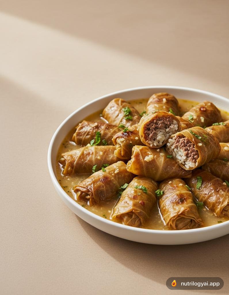 Malfouf (Involtini di Cavolo Ripieni)