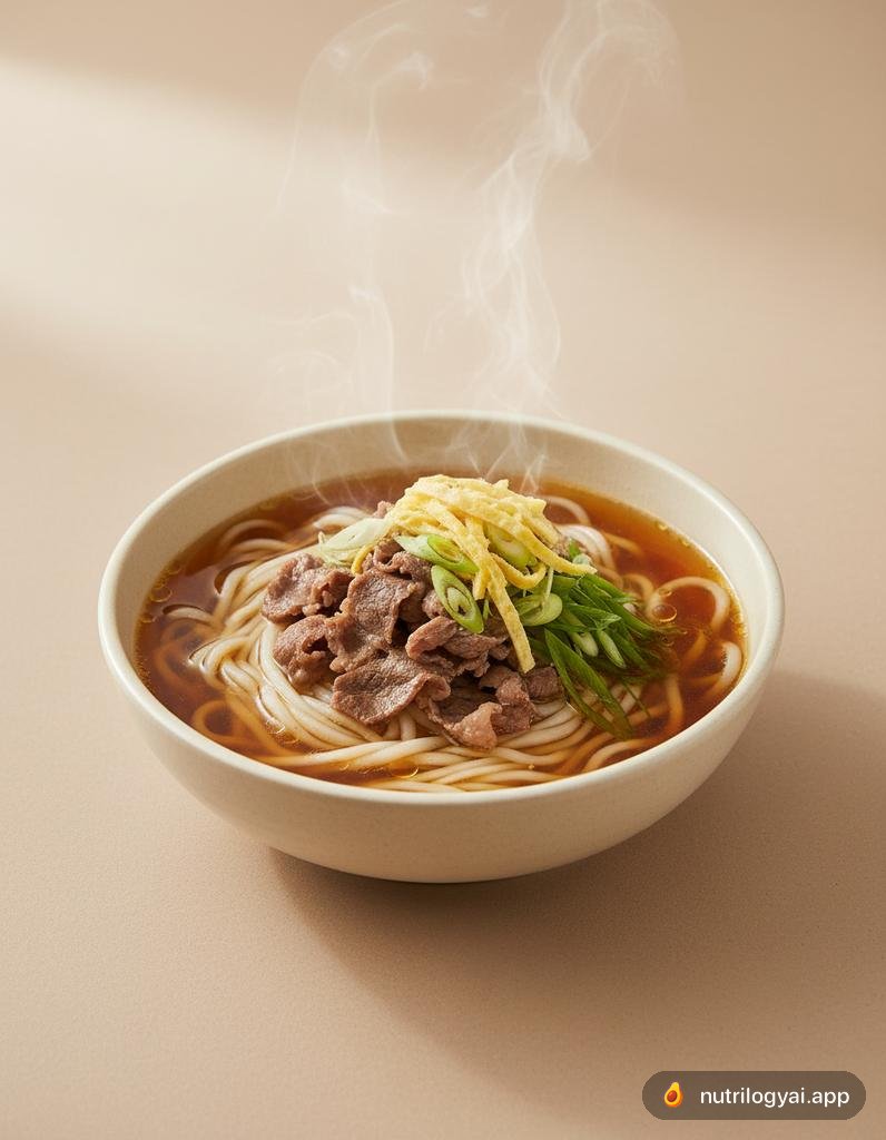 Гоґі Куксу (Корейський суп з яловичиною та локшиною)
