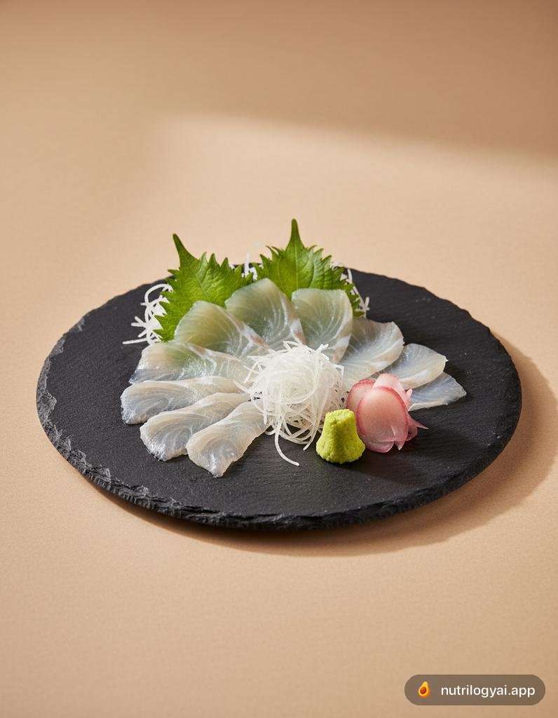 Flunder-Sashimi