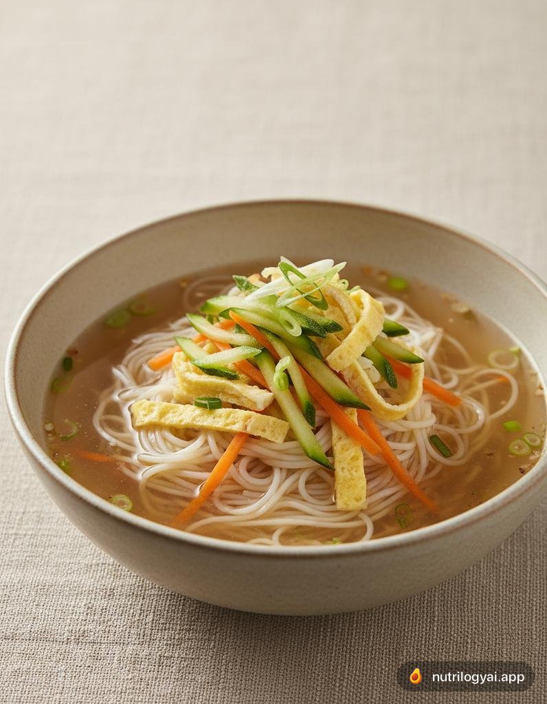Somyeon Nudelsuppe