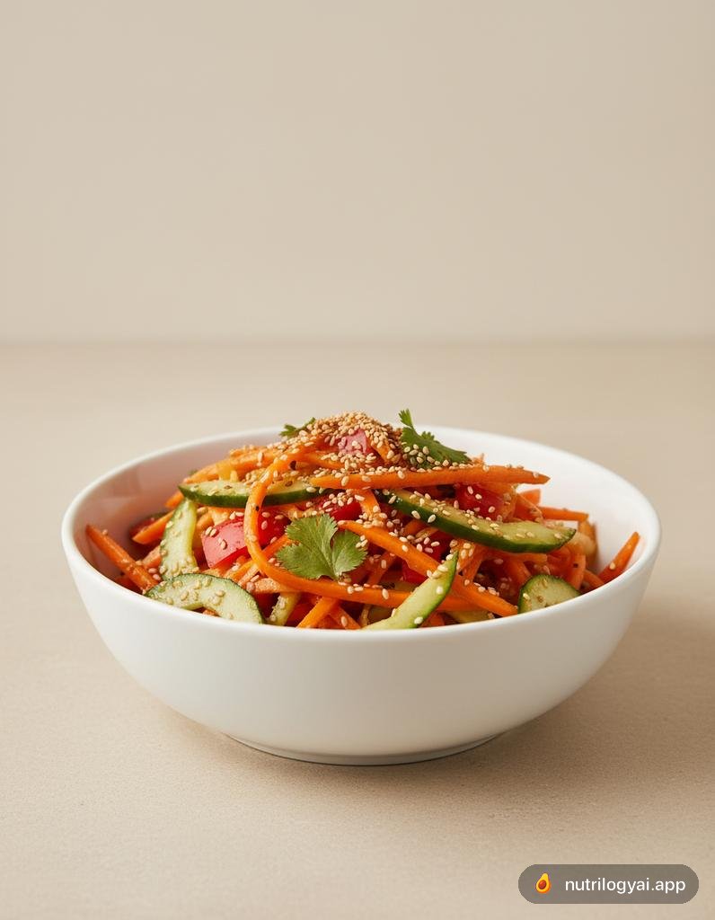 Karottennudelsalat
