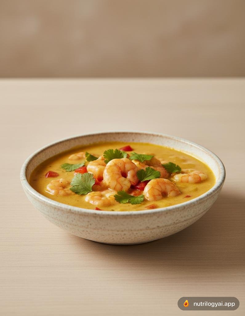 Bobó de Camarão (Stufato brasiliano di gamberi e manioca)