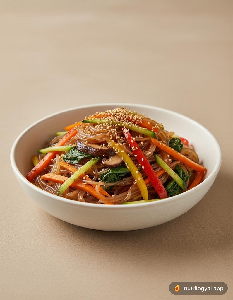 Salade de nouilles Dangmyeon