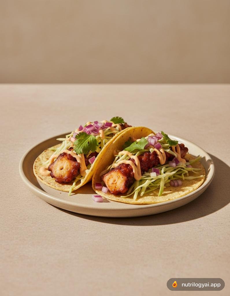 Tacos de poulpe