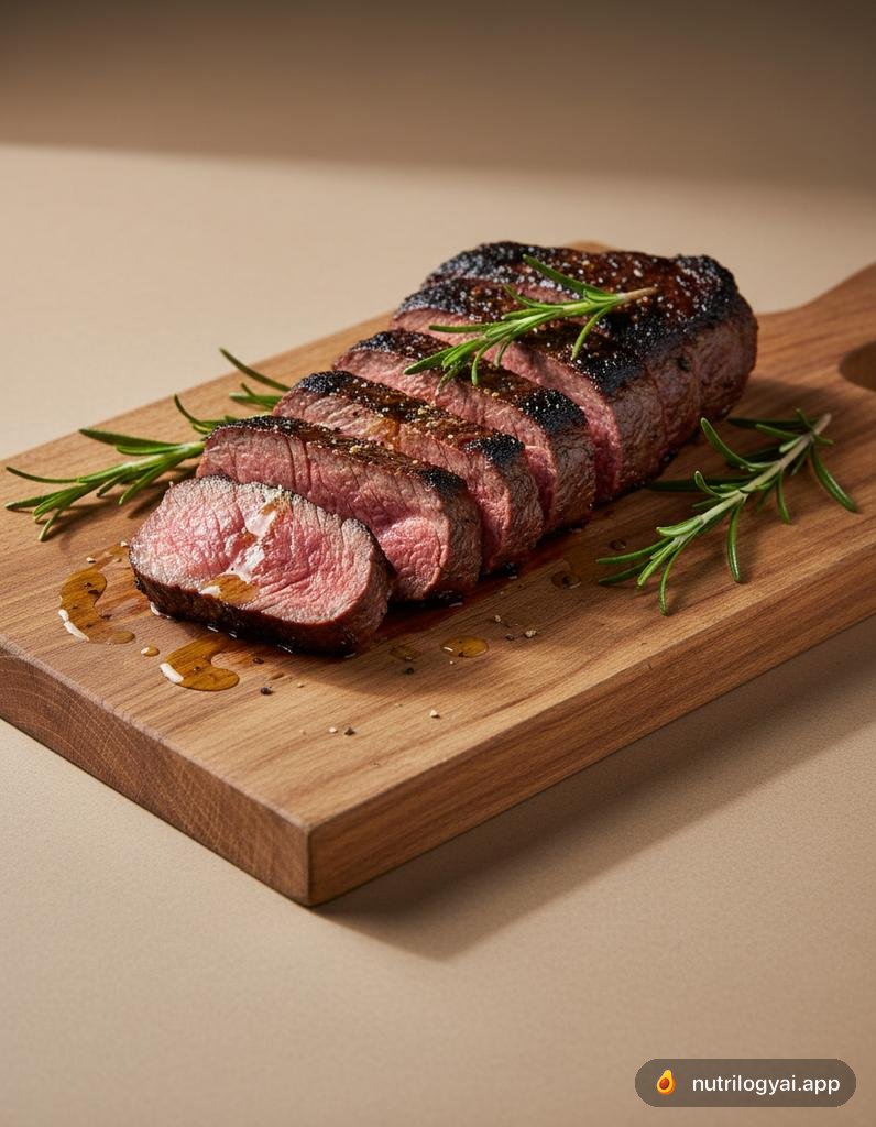Lomo de venado a la parrilla