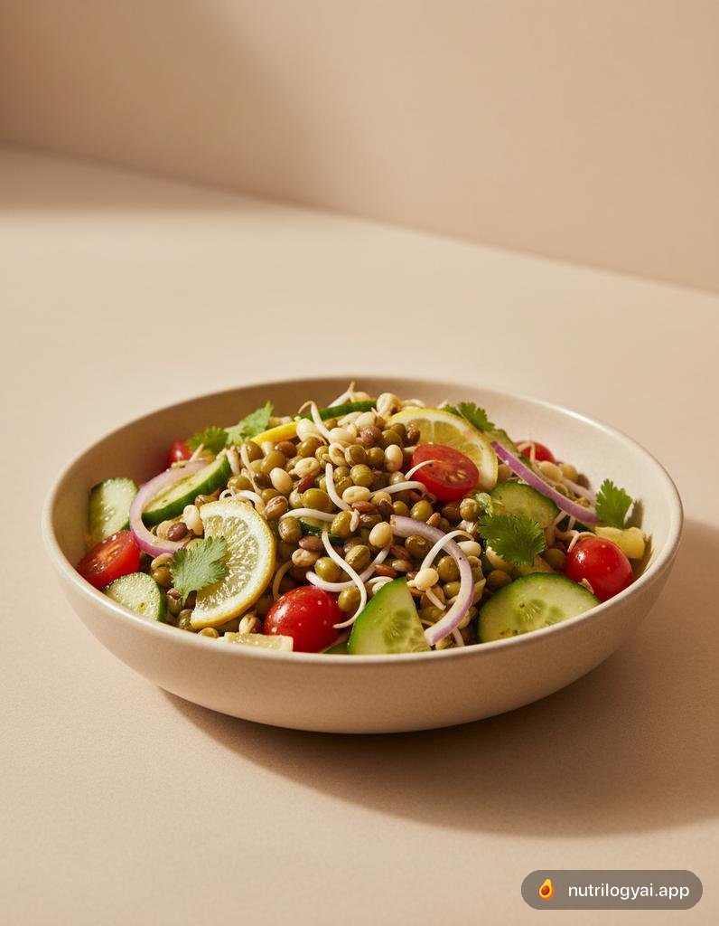 Insalata di Germogli di Fagioli