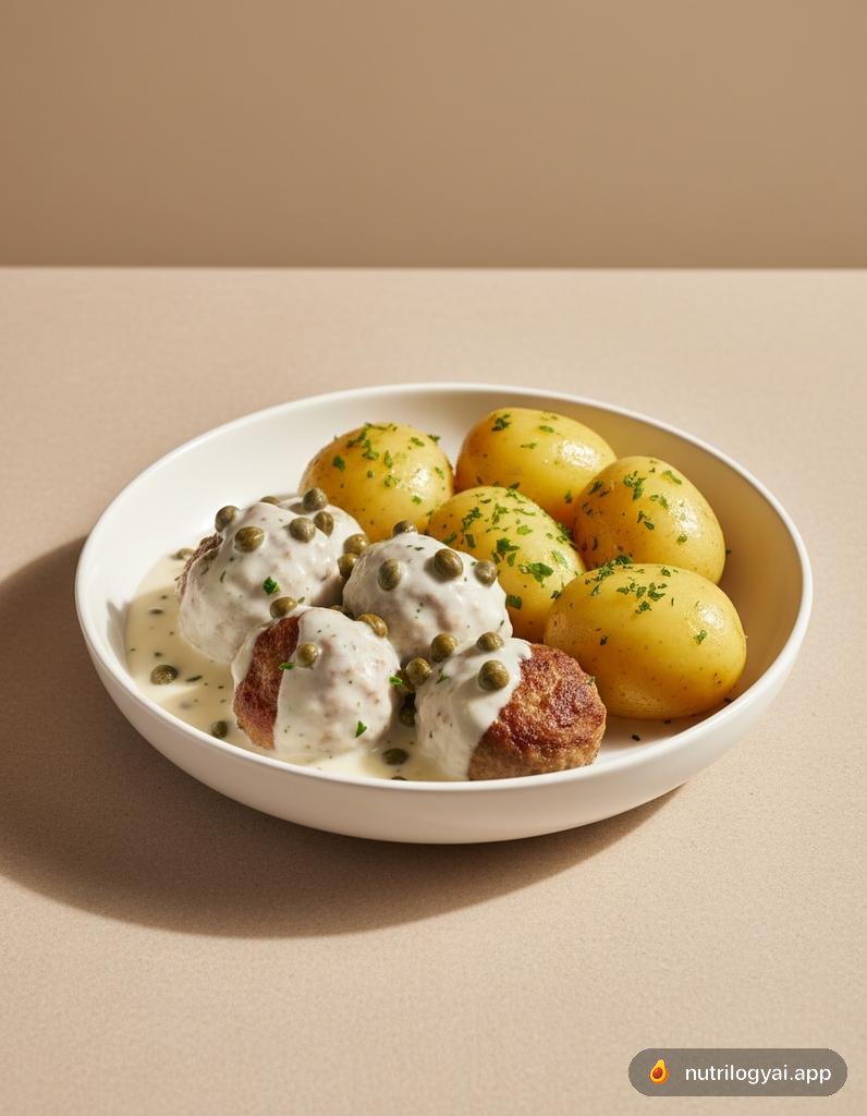 Albóndigas Königsberg