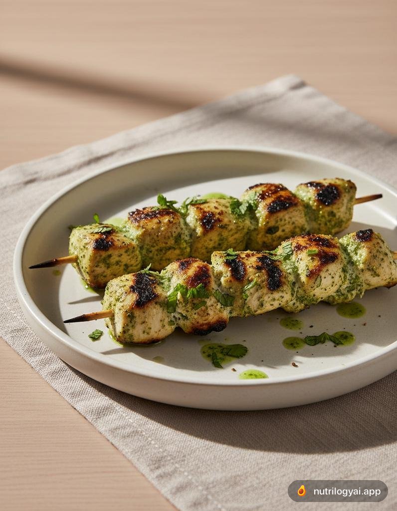 Hariyali Hähnchen Kebab