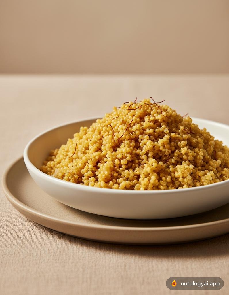 Quinoa z szafranem