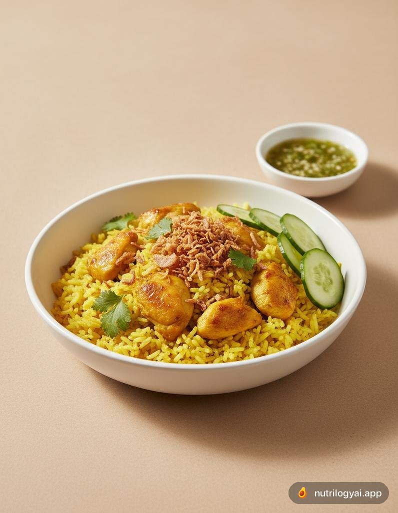 태국식 치킨 비리야니 (카오목가이)