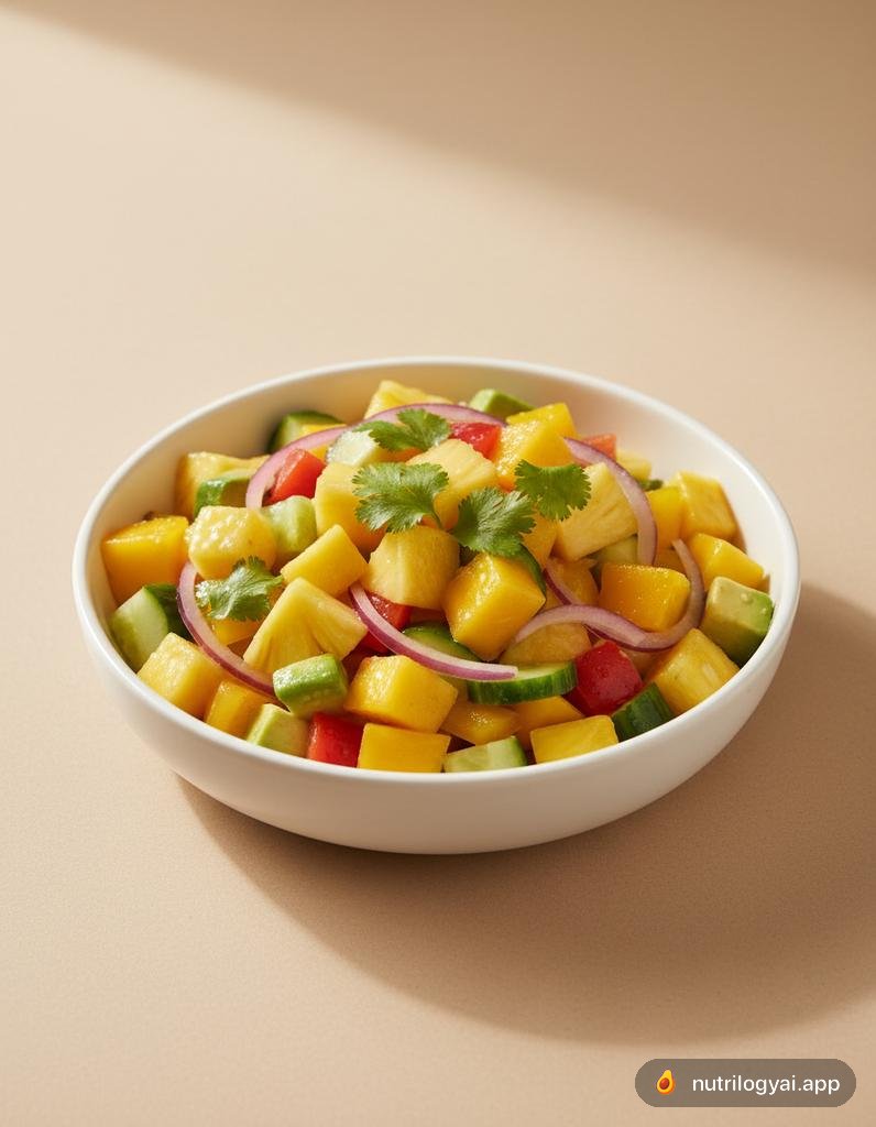 Gemischtes Frucht-Ceviche