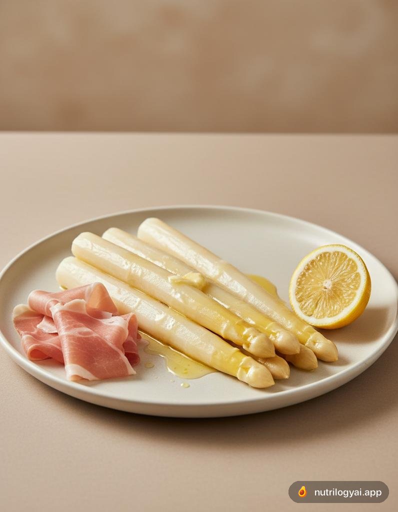 Asparagi Bianchi con Prosciutto