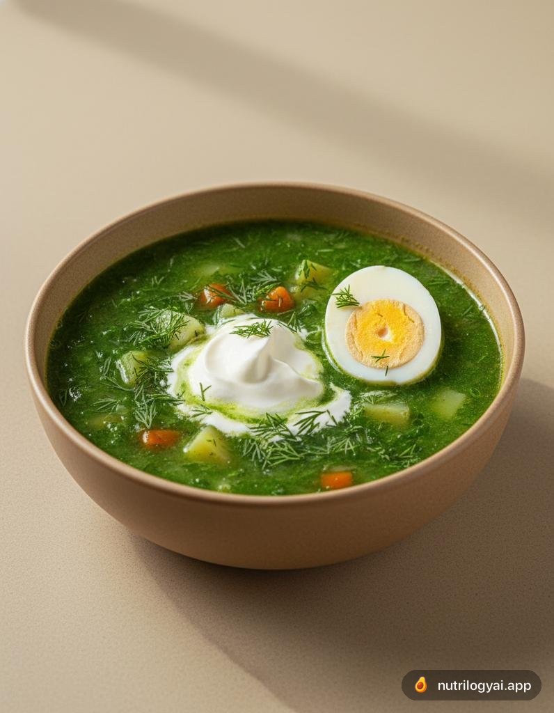 Sopa de acedera