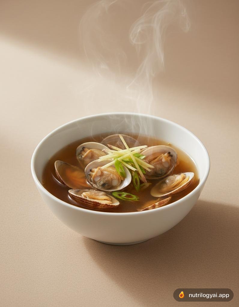 Sopa Clara de Almejas
