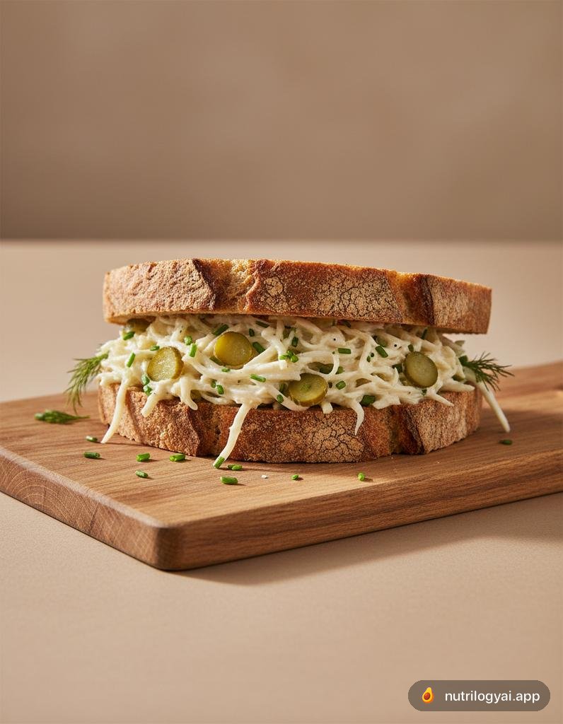 Sandwich di Sedano Rapa Remoulade