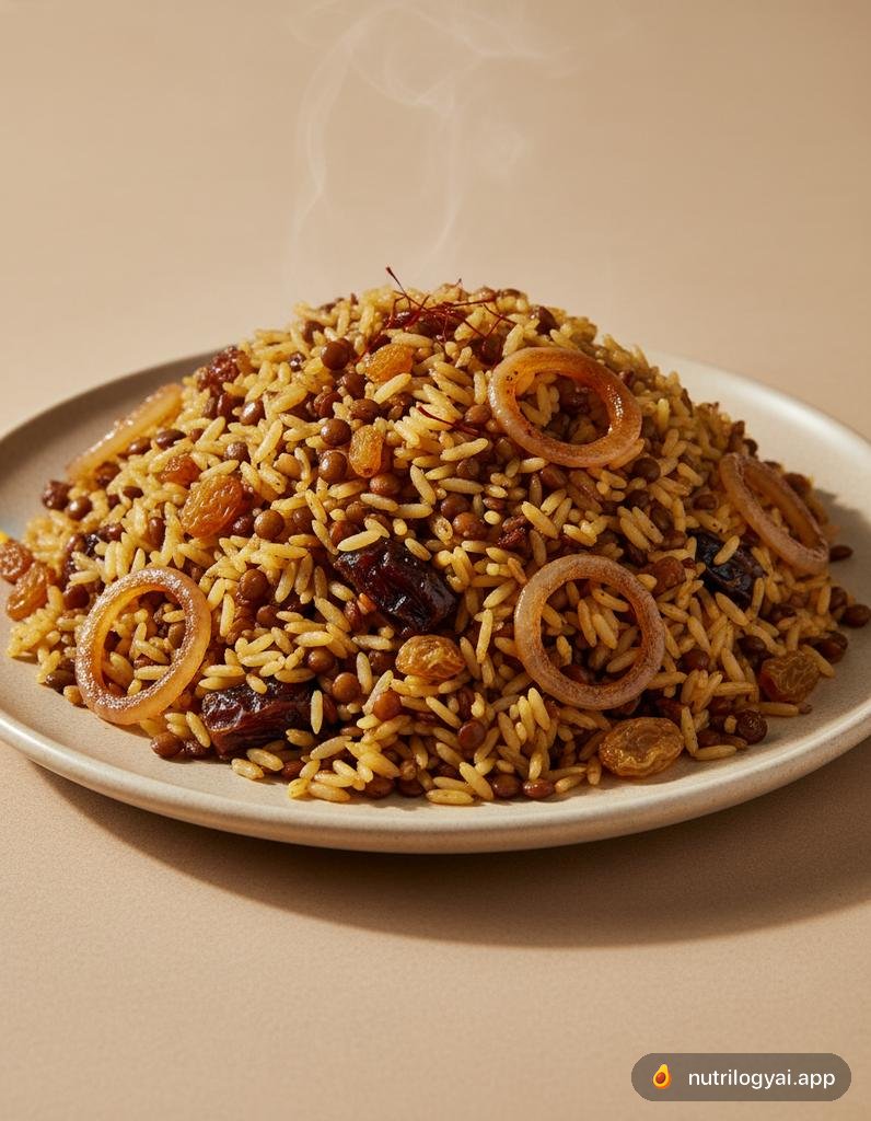 Адас Поло (Персидский рис с чечевицей)