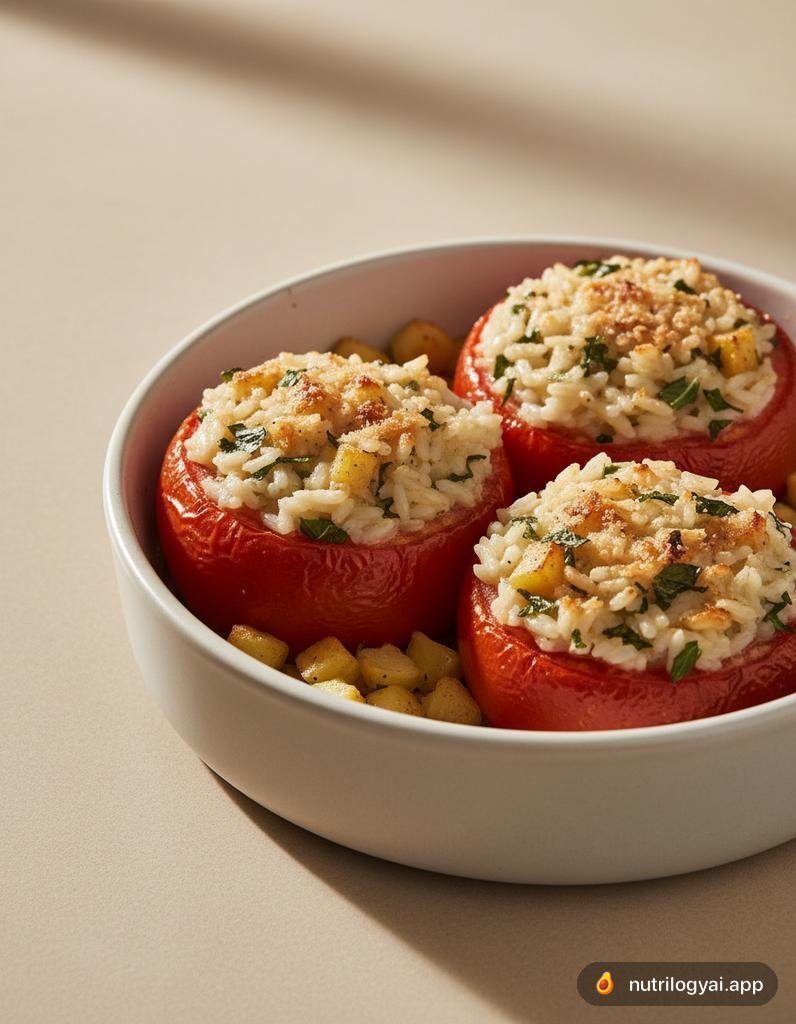 Tomat Isi Nasi (Pomodori al Riso)